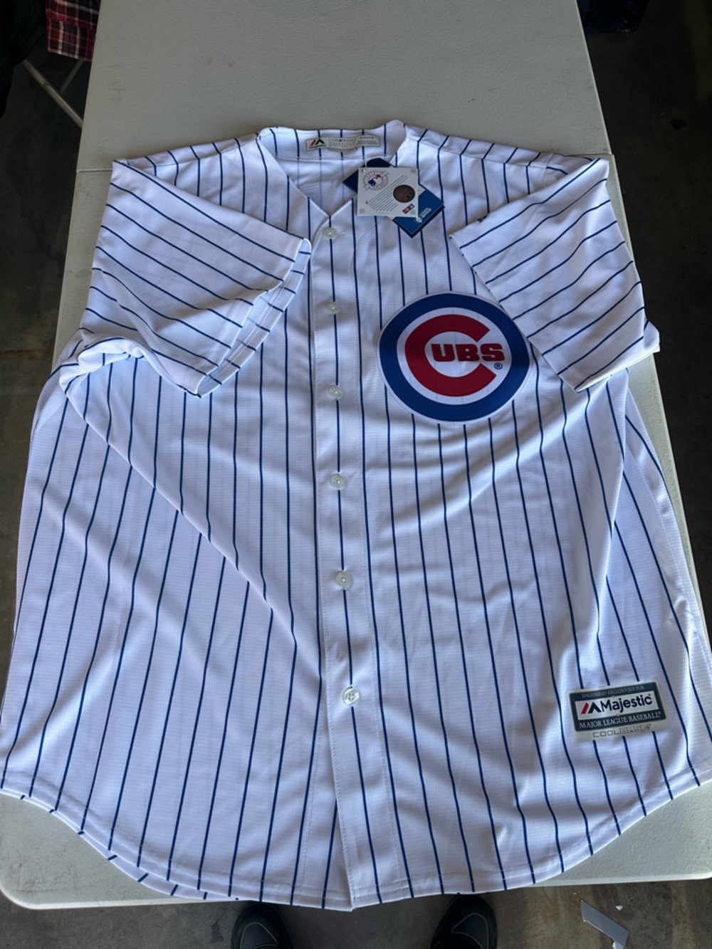 Majestic chicago cubs contreras  Baseball Jersey with Blue and Red Logo